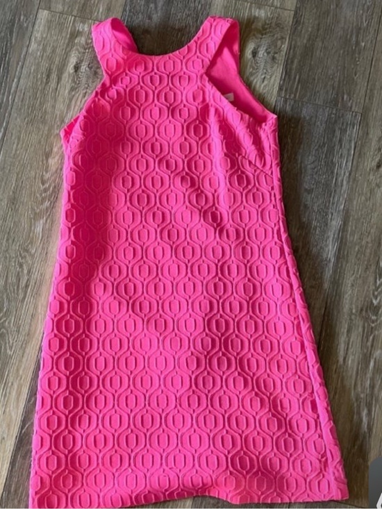 Lilly Pulitzer Dresses & Skirts - NWOT Lilly Pulitzer Bright Pink Textured Sleeveless Shift Dress